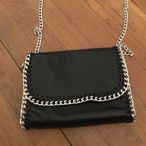 cute "stella style" black chain handbag